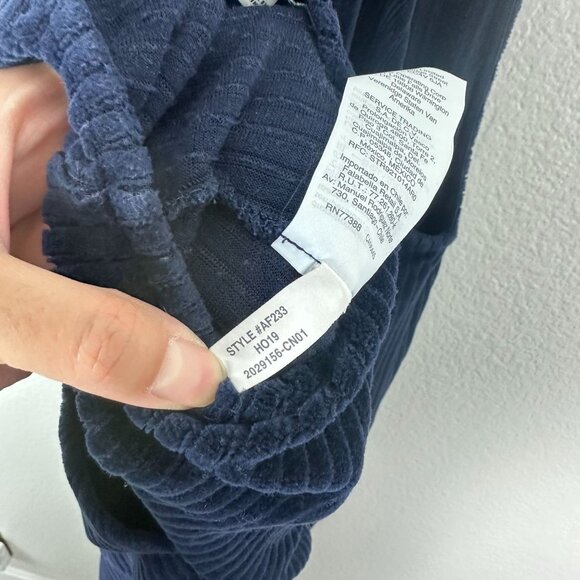 Madewell Texture & Thread Velour Corduroy Overalls M Boho Minimalist Soft - Picture 10 of 10